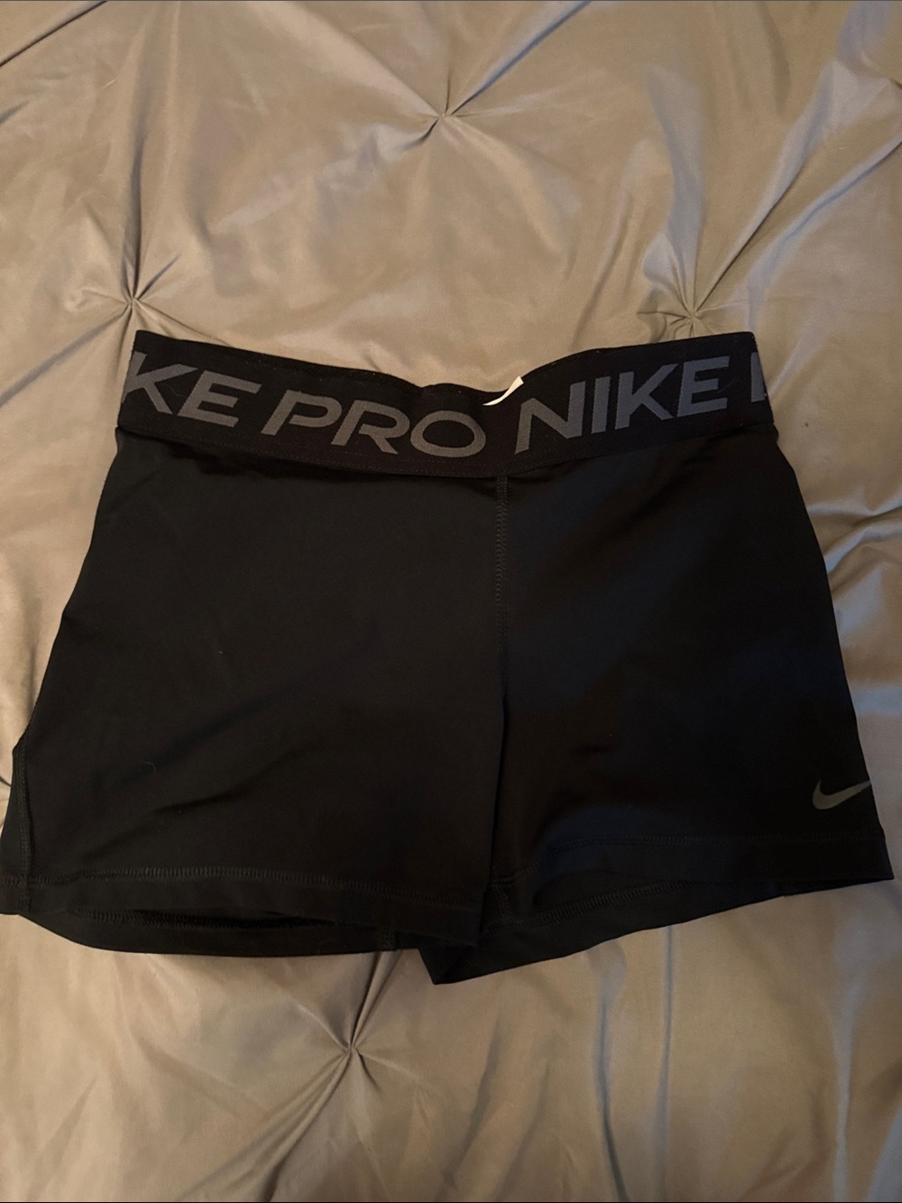 Nike Black Pro Women's Bike Shorts with Branded Waistband